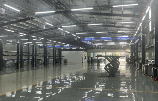 Hoàn Thành Lắp Đặt Hệ Thống Thiết Bị Cho Xưởng Dịch Vụ 3S VinFast Thái Nguyên